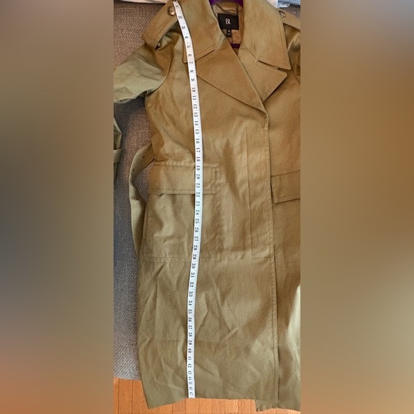 Banana Republic Timeless 100% Cotton Trench Coat – Size M - Picture 13 of 16